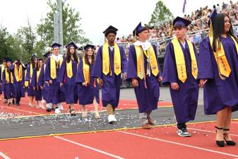 Photos. Warwick Valley High School graduation