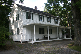 The Cornwall Quaker Meetinghouse is tthe oldest religious building in Orange County.