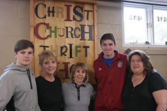 Provided photo The Christ Church Thrift Shop volunteer staff who manage the gently used inventory of housewares and men&#xfe;&#xc4;&#xf4;s, women&#xfe;&#xc4;&#xf4;s and children&#xfe;&#xc4;&#xf4;s clothing and shoes. The shop is in need of additional inventory of gently used clothing and household items.