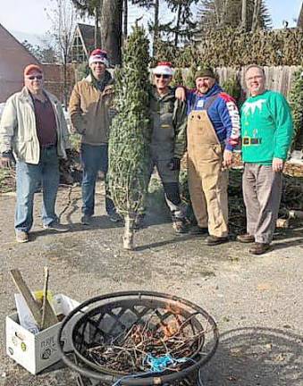 Pictured here are volunteers from last year's Trunk N Trees event at St. Stephen's Church. This year's event is scheduled for Dec. 5. Photo provided by Tracy Gregoire.