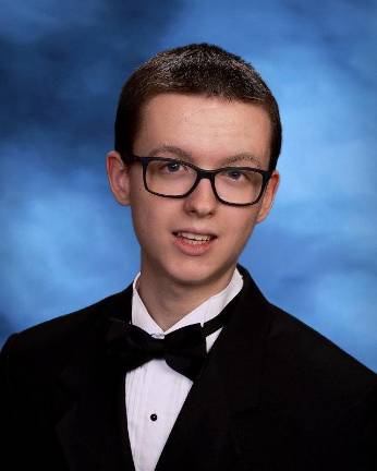 James Curtis, National Merit Scholarship winner.