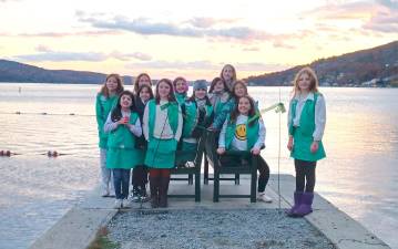 Greenwood Lake Girl Scout Troop 73.