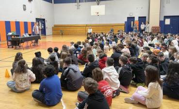 Golden Hill students get first-hand look at the creative process
