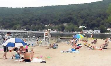 The Warwick Town Beach at the Thomas P. Morahan Beach in Greenood Lake will open tentatively on Saturday, June 6, seven days a week, from 11 a.m. to 7 p.m. for only Warwick Town residents. This includes Florida, Greenwood Lake and Warwick Village residents. (File photo)