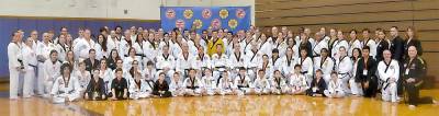 More than 130 martial artists from as far away as South Korea, Finland, Texas, Florida, Pennsylvania, New Jersey, Massachusetts, Washington D.C. and New York City assembled at the Warwick Valley Middle School gymnasium and the Chosun Taekwondo Academy to practice all aspects of the traditional Korean martial art of taekwondo.