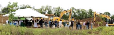On Thursday, September 9, GTI hosted a ground-breaking ceremony on the company’s 38-acre site to celebrate the beginning of construction. Photos by Roger Gavan.