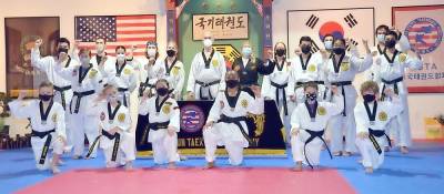 The Chosun Taekwondo Academy Youth Black Belt Test.