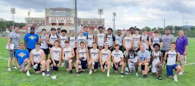 The Warwick Valley 7 on 7 Passing League Team traveled to Cortland State to compete in the NYS 7 on 7 Championships. Wildcats finished the trip with a record of 4–1 and are eager for their home opener on Sept. 3 against the Valley Central Vikings. Photo provided by Gregory Sirico.