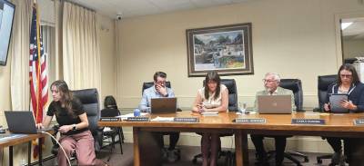 Warwick Village Board meeting on Oct. 6, 2025.