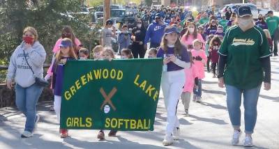 On Saturday, April 17, Greenwood Lake Little League Baseball and Softball had its opening day parade, beginning on Windermere Avenue and ending at Lion’s Field. Photos by Ed Bailey.