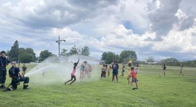 Warwick fire fighters become campers’ heat wave heroes