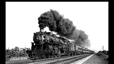 A circa 1900 steam engine.