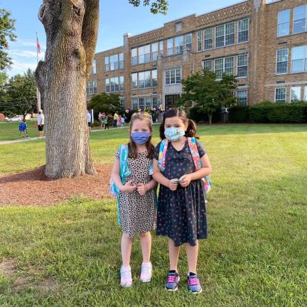 Brynn and Olivia, 2nd grade at Park Avenue Elementary.
