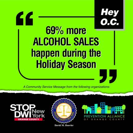 Here is an example of the to one of the Project Sticker Shock signs and stickers to be placed on alcohol packaging and bags that are designed to encourage people to drink responsibly and to obey the law.