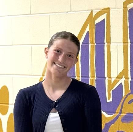Madison Candia is graduating from Warwick Valley Middle School with the highest GPA.