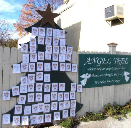 Angel Tree during Home for the Holidays