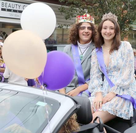 The King and Queen – Kyle Gutieriez and Annabelle Wadeson.
