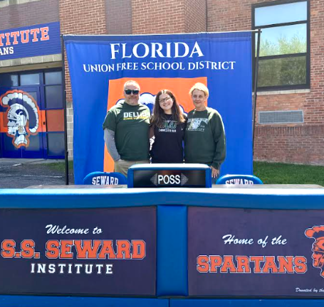 Olivia Panuska will join the IHSA (Intercollegiate Horse Show Association) team at Delaware Valley University.