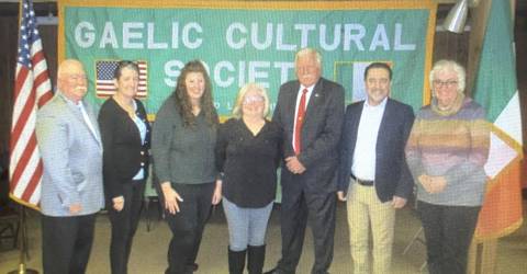 Gaelic Cultural Society swears in new officers, members