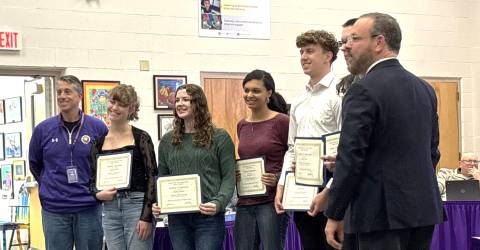 Students recognized for academic, athletic achievements