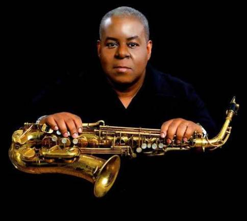Tyrone Birkett of the ensemble group, the Tyrone Birkett Emancipation