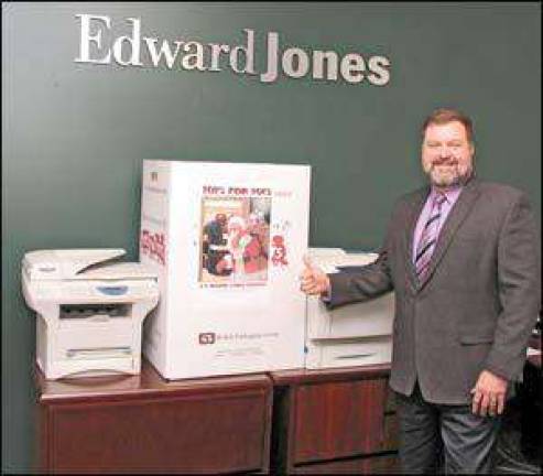 Edward Jones Warwick office is drop-off for Toys for Tots