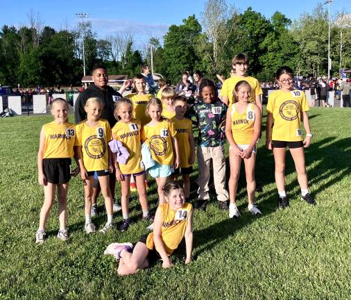 Proud members of the All-American Blazers Track &amp; Field Club.
