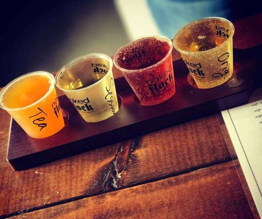 Provided photo More than eight artisanal ciderswill be available on tap for tastings when Applewood Winery and Naked Flock Hard Cider kick off spring with a cider event on Saturday and Sunday, April 14 and 15.