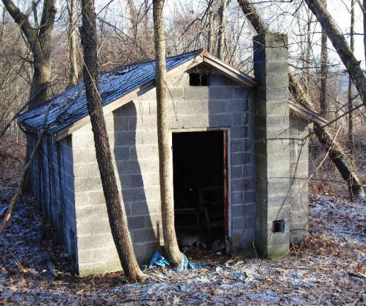 The original shelter, a small building, had been on a site just off Sanfordville Road.