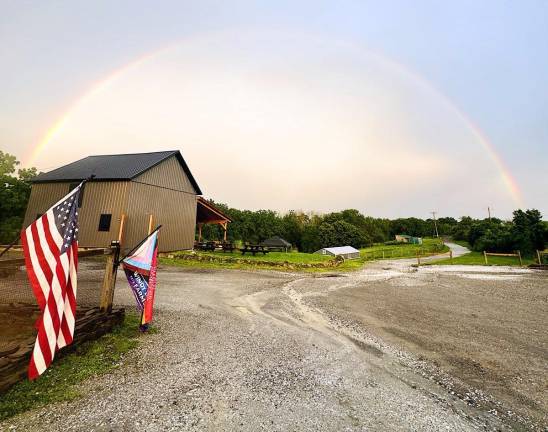 The Windy Brow Farm building is amping up to produce cider donuts, pies and many other goodies as usual despite the freeze impacting the apple crop. Photo provided by Jake Hunt of Windy Brow Farms.