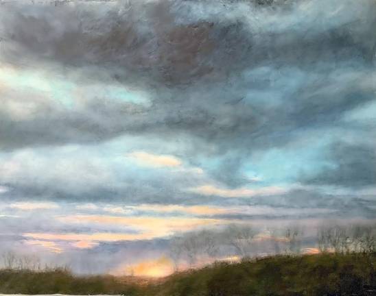 Warwick Night Clouds II by Donna Haley