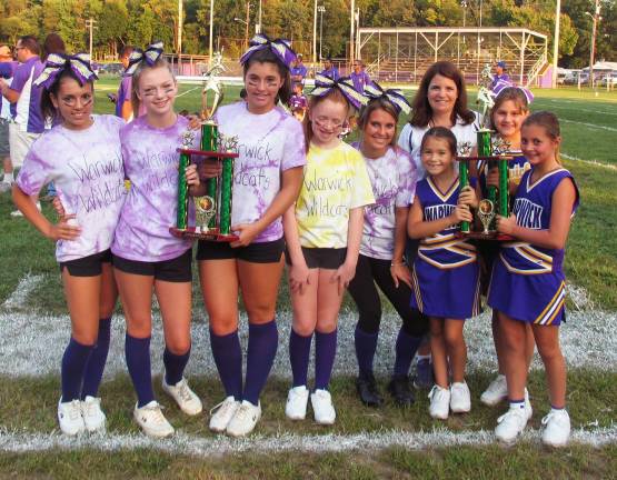 Trophy winners.