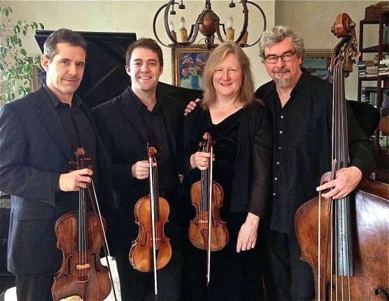 On Sunday, Sept. 13, Pacem in Terris will host The Serenade Quartet, featuring David Cerutti on viola, Keats Dieffenbach and Krista Bennion Feeney on violins and John Feeney on bass. This will mark the last concert of the 2015 Chamber Music Season.