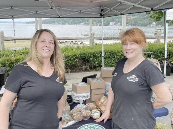 Greenwood Lake Bagels and Bakery’s Christine Moley and Heather Bradford