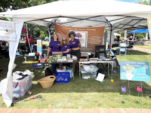Shared Roots Foundation, a new community initiative, at the Juneteenth Festival.
