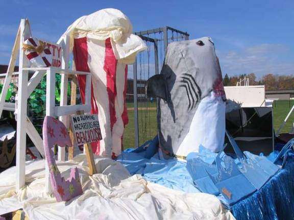 Junior float - "Jaws."