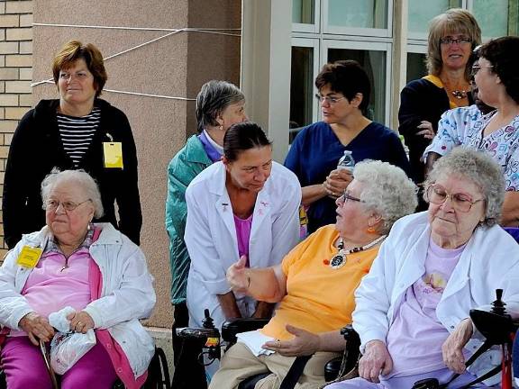 Workers and clients of Valley View