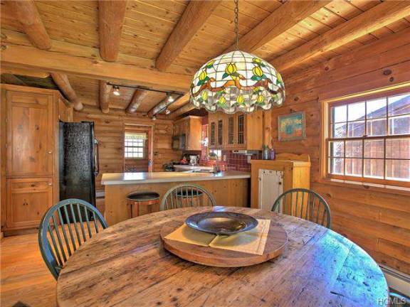 Sugar Loaf log home is captivating