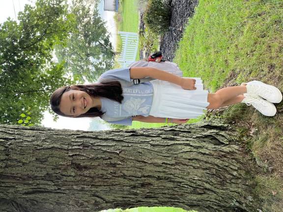 Scarlett’s first day of fifth grade.