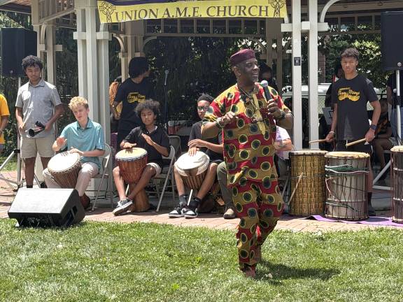 Warwick’s Juneteenth Festival included live performances from a variety of artists.