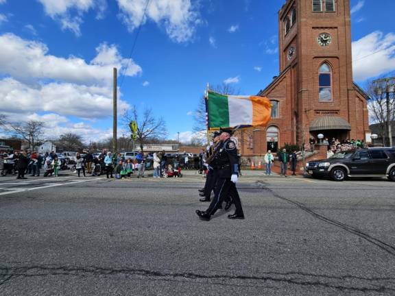 The Warwick St. Patrick’s Day Parade on March 17, 2024.
