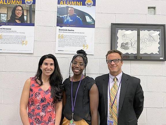 The board welcomed three new hires to the district: Alexandra D’Angelo, Director of Special Education; Erin Hill-Lewis, and Chris Fiorentino, two new secondary associate principals at the high school. Both Hill-Lewis and Fiorentino have extensive math backgrounds, in addition to their other skills.
