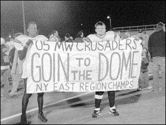 AA-mazing: Crusaders to play for it all Sunday in Syracuse