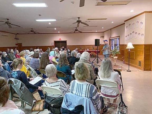 The premiere of Story Share drew 80-plus people.