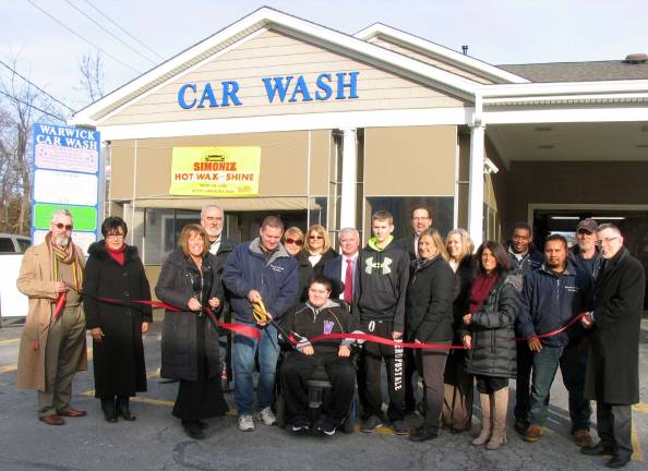 Warwick Car Wash celebrates new environmentally friendly car wash equipment