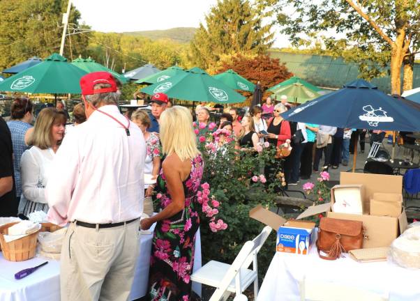 The weather was picture perfect on Tuesday evening, Sept. 10, and with over 300 tickets sold it was a record turnout for the 25th annual Taste of Warwick.
