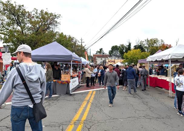 Applefest event featured more then 200 craft vendors, dozens of food vendors and 50 local non-profit exhibitors.