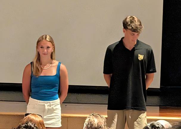 Reagan Smith and Hank Wendell were recognized as Orange County Interscholastic Athletic Association (OCIAA) 2026 Scholar-Athletes of the Year.