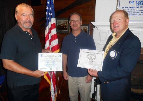 Rotarians support military projects