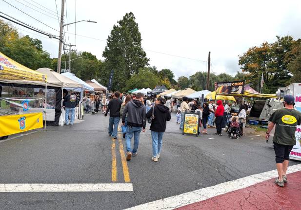 Applefest event featured more then 200 craft vendors, dozens of food vendors and 50 local non-profit exhibitors.